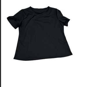 SHEIN Classic Black Women's Top with butterfly cutout on back. Size 2x NWOT